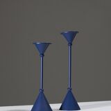 Memphis candleholder set, 1980s