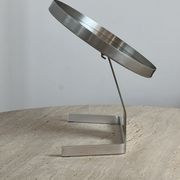 Circular mirror by Pierre Vandel France 70s 47x44cm