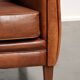 Comfortable set of sheepskin armchairs with and a timeless design
