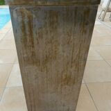 Industrial low metal furniture goes everywhere with wood top