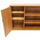 Bibliothèque scandinave en orme, Swedish Modern, Suède, 1940