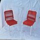 2 scoubidou children's chairs - 1950s