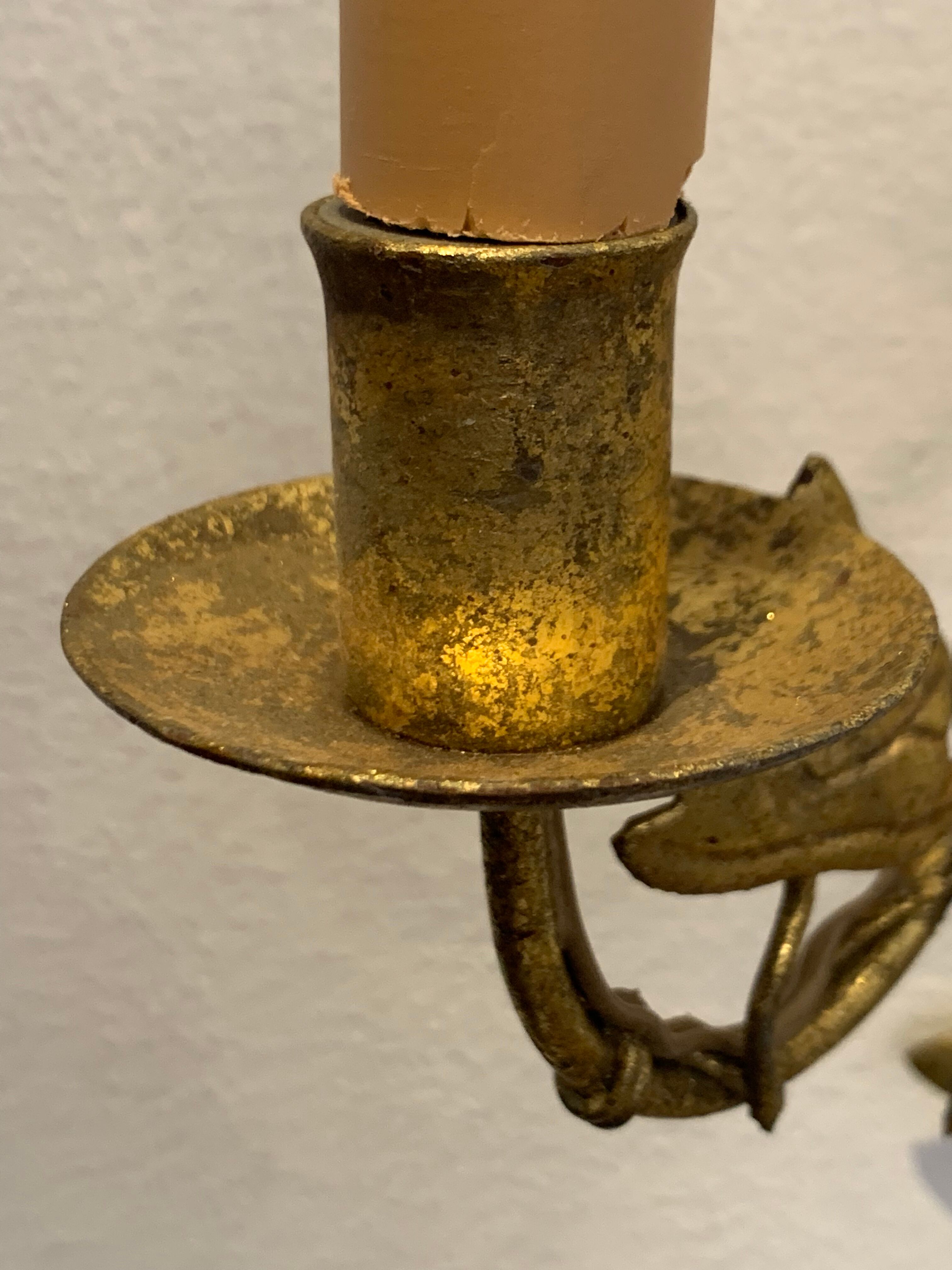 Pair of wall lamps