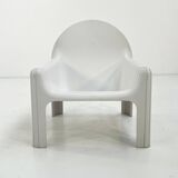 Fauteuil Blanc Modèle 4894 par Gae Aulenti pour Kartell, 1970
