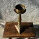 Ancient altar candle holder, bronze candle spike.