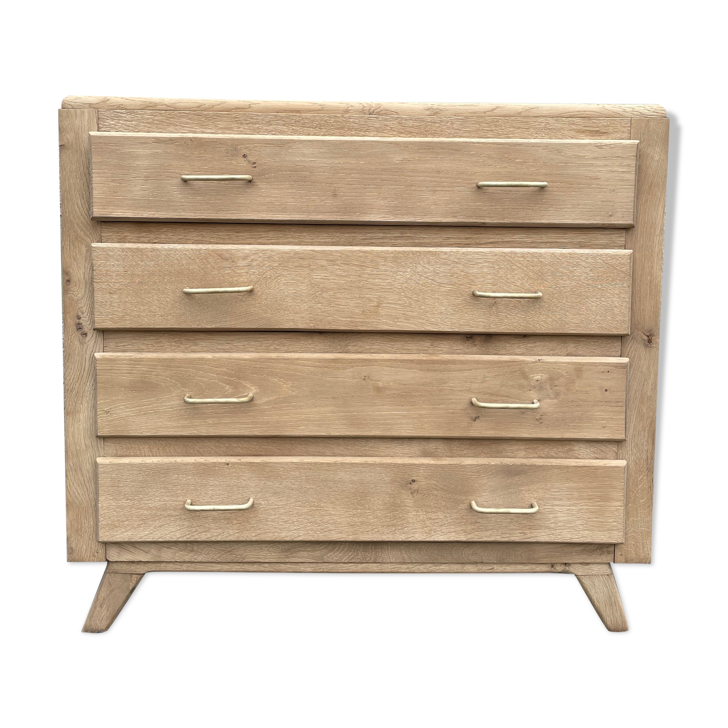 Commode vintage à 4 tiroirs aérogommée