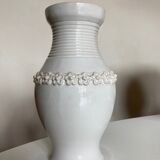 Vase in glazed white earth 1960