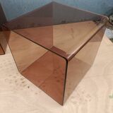 Cube shelves in smoked plexi year 70