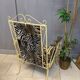 Vintage wrought-iron sofa lounge & 2 seat chairs