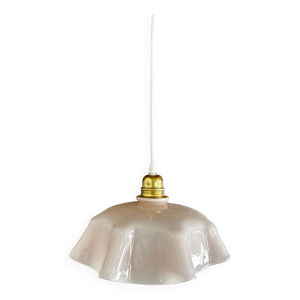 suspension opaline vintage