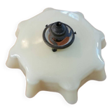 Abat jour opaline avec griffe