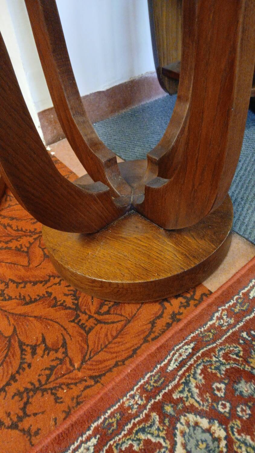 Art Deco pedestal table