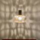 Amber Bubble Glass Pendant Lamp by Helena Tynell for Glashütte Limburg