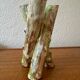 Majolica tripod vase early 20th