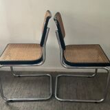 Pair of chairs Marcel Breuer Cesca B32