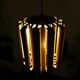 Mid century design pendant light werner schou, seventies