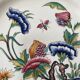 Decorative plate Rouen Sarreguemines France