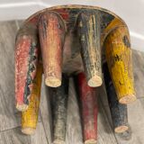 African wooden stool Zindi