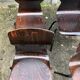 Lot de 6 chaises vintage Eromes E5