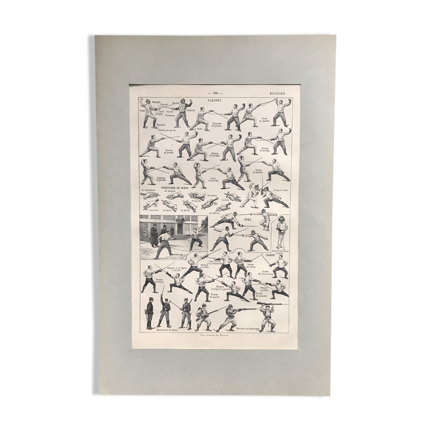 Original fencing board