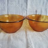 Vintage ear bowl duo
