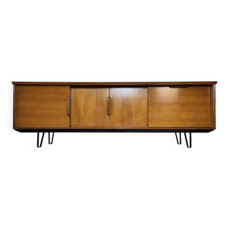 Enfilade scandinave teck et métal