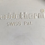 Ice bucket 1970 green leather