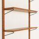 Danish shelf with desk, 1960s