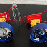 Pair of Memphis style spotlights from the 85/90s in box