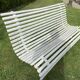 Banc vintage de jardin des années 60