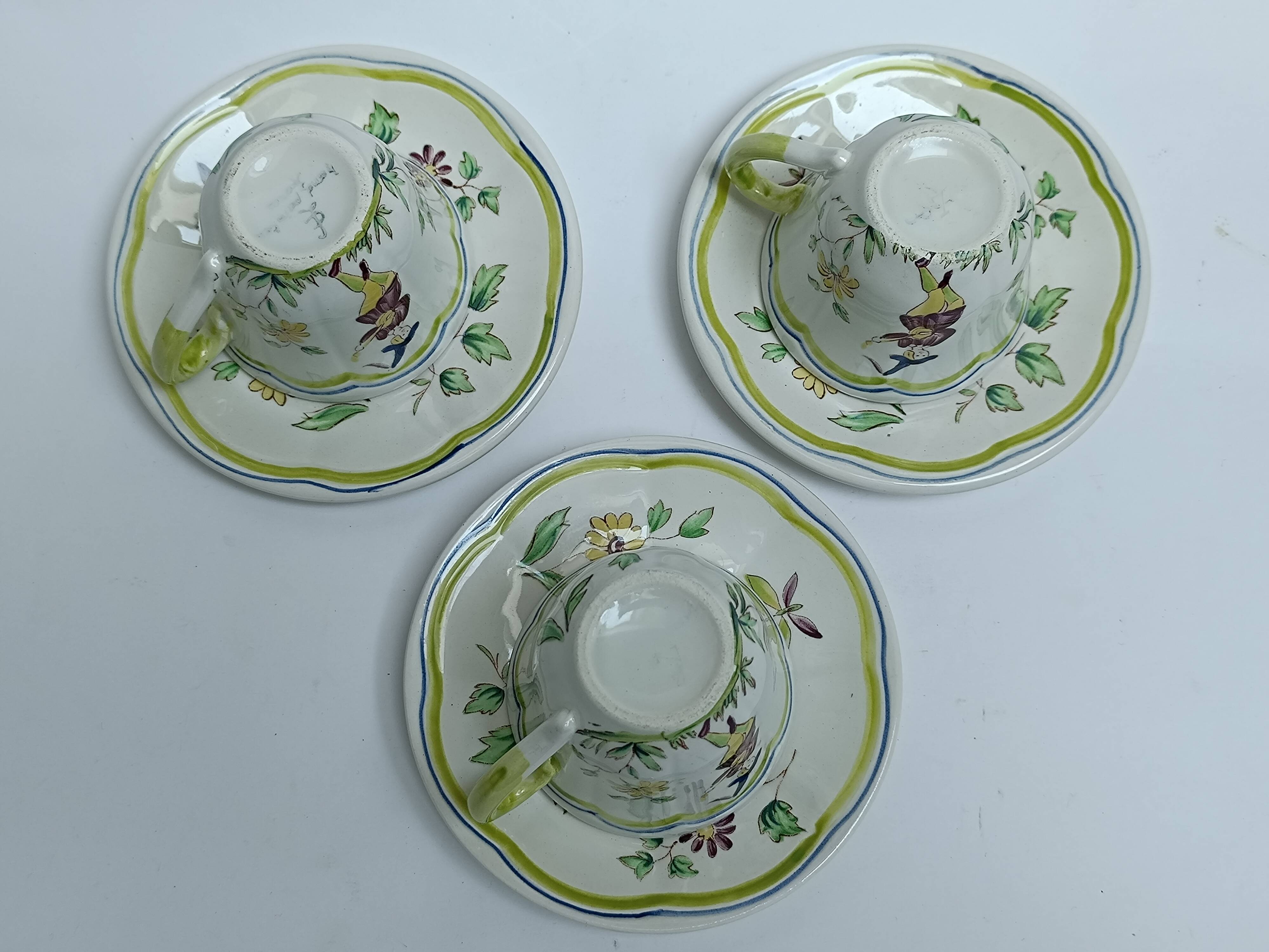 Longchamp Moustiers coffee cups