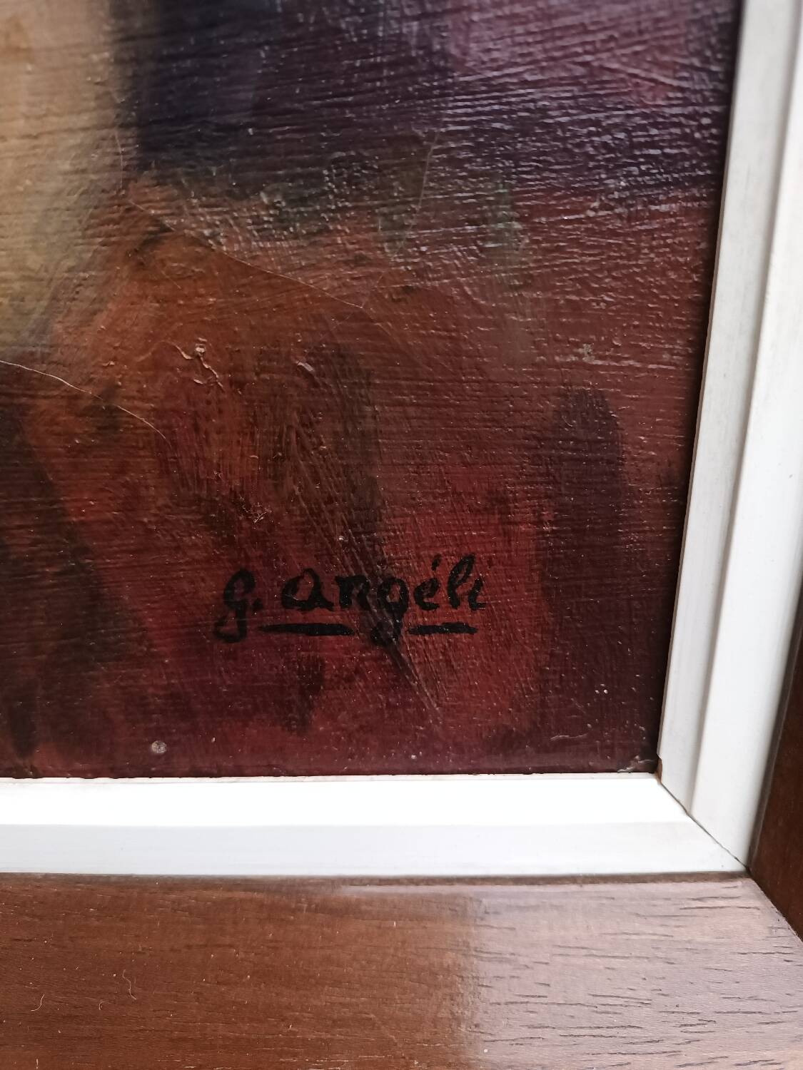 Female nude, oil on canvas