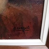 Female nude, oil on canvas