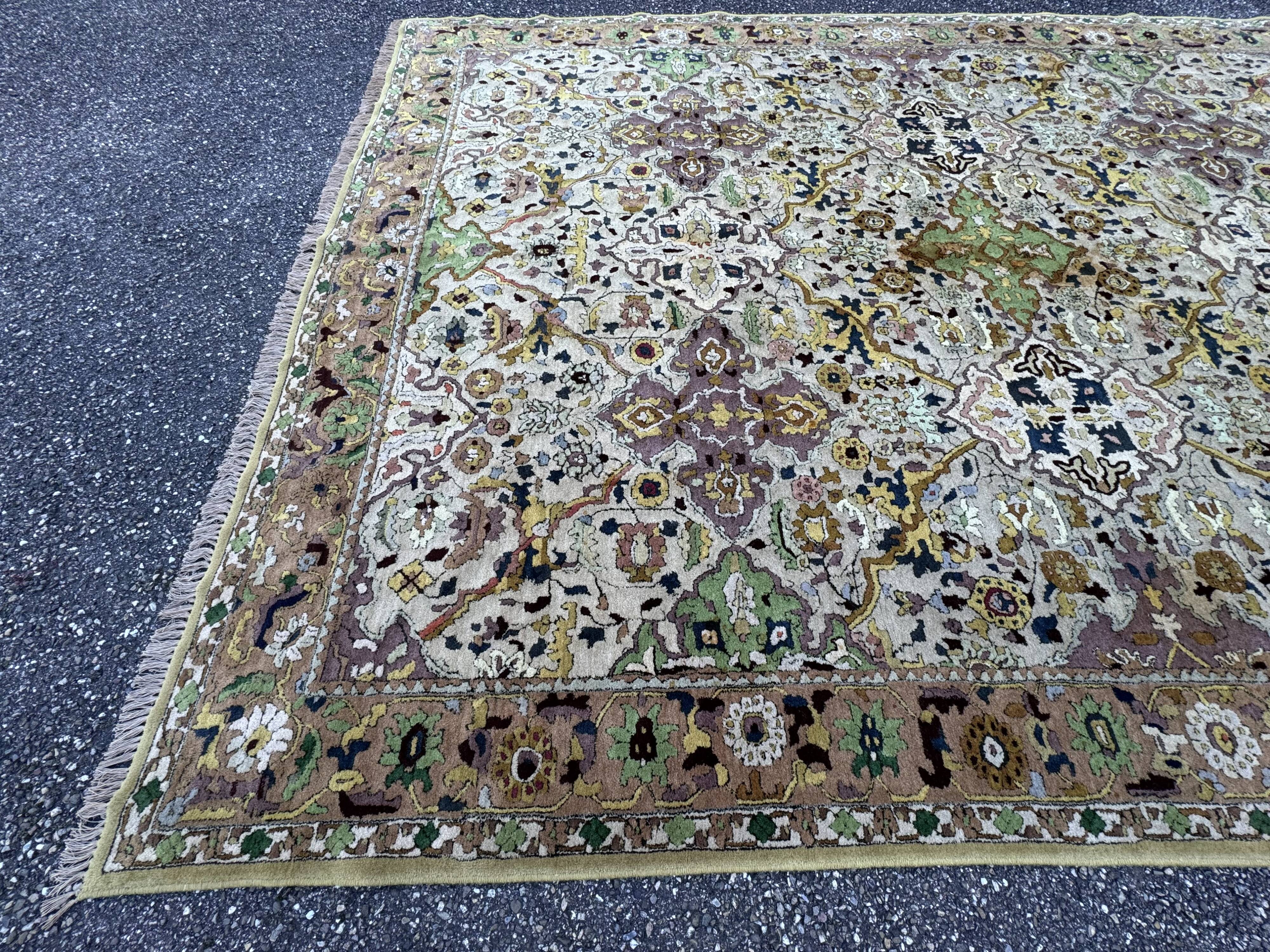 French Janus Lily Point Rug