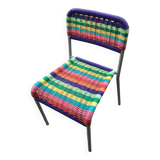 Scoubidou children's chair