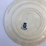 Plates made Gien, Terre de Fer
