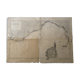 Old map Marseille - Corsica - Island of Elba 1888