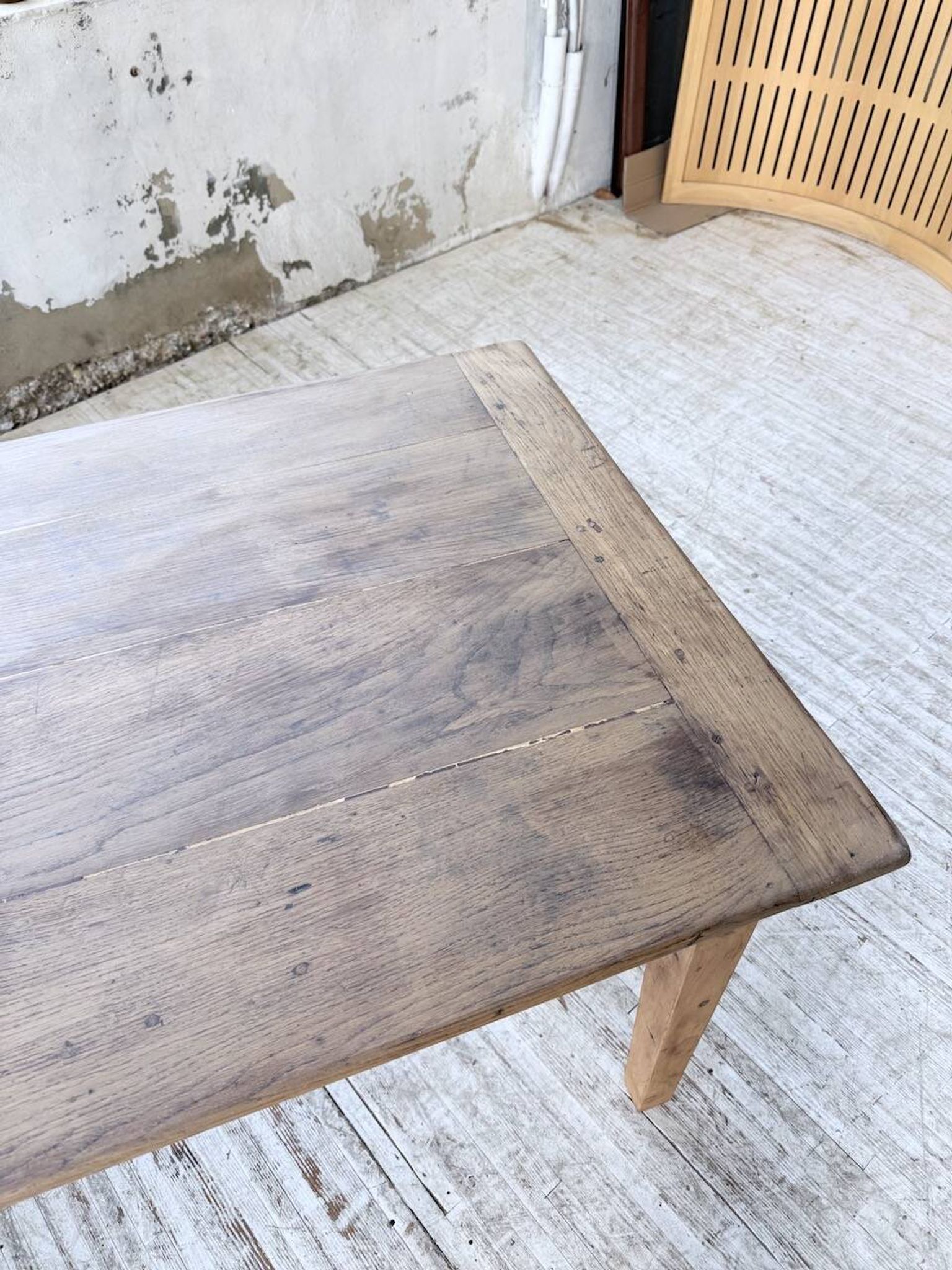 XL oak farmhouse table 1950 235cm