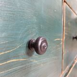 Furniture of trade showcase, around 1900.