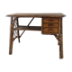 Bureau en rotin vintage
