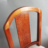 Paire de chaises art déco