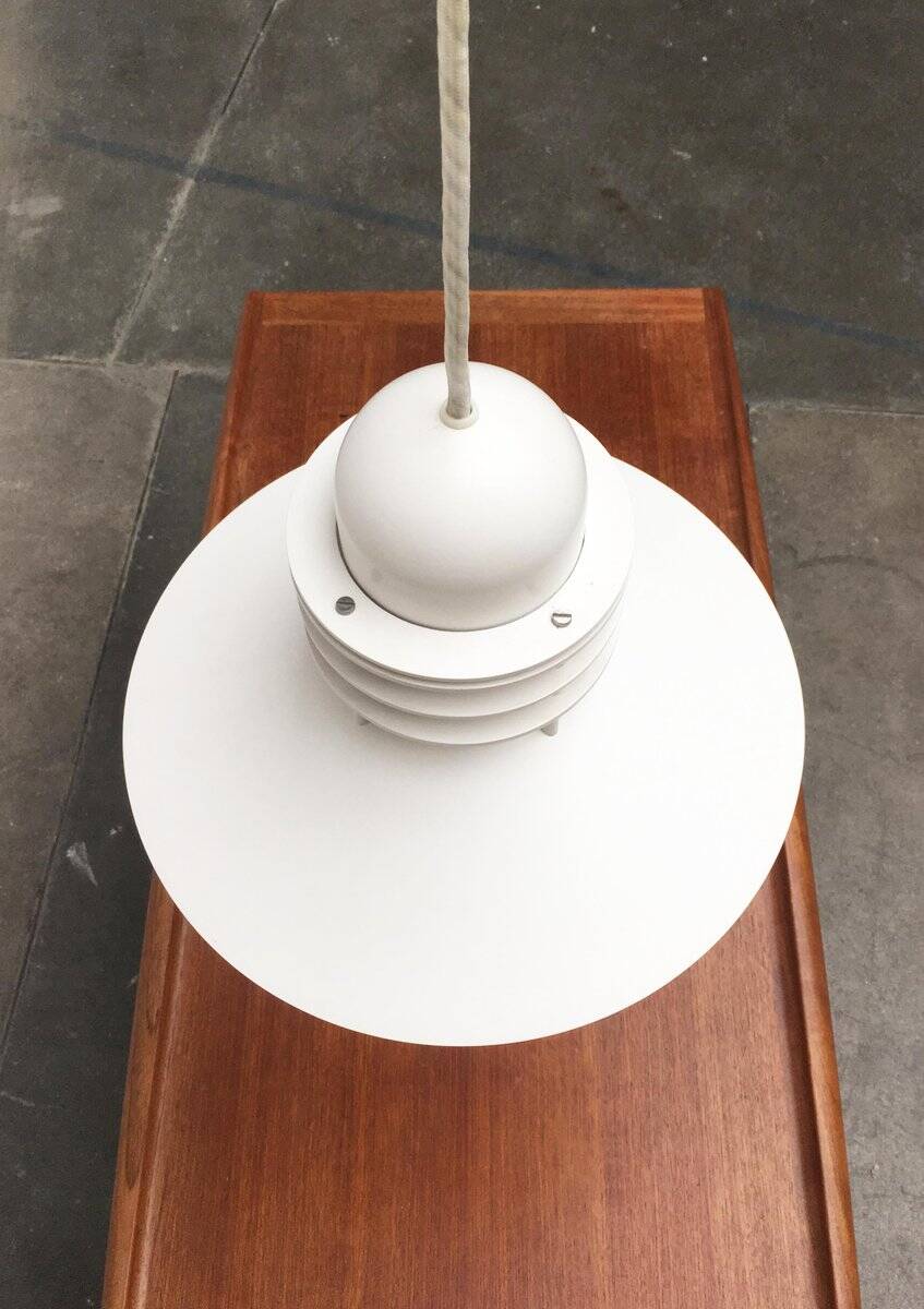 Danish mid-century Nyhavn suspension by Alfred Homann and Ole v. Kjær for Louis Poulsen.