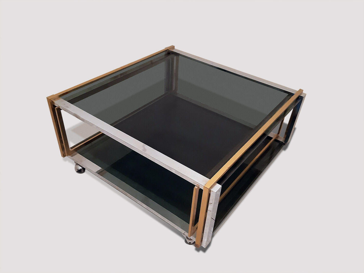 Table basse italienne des années 70