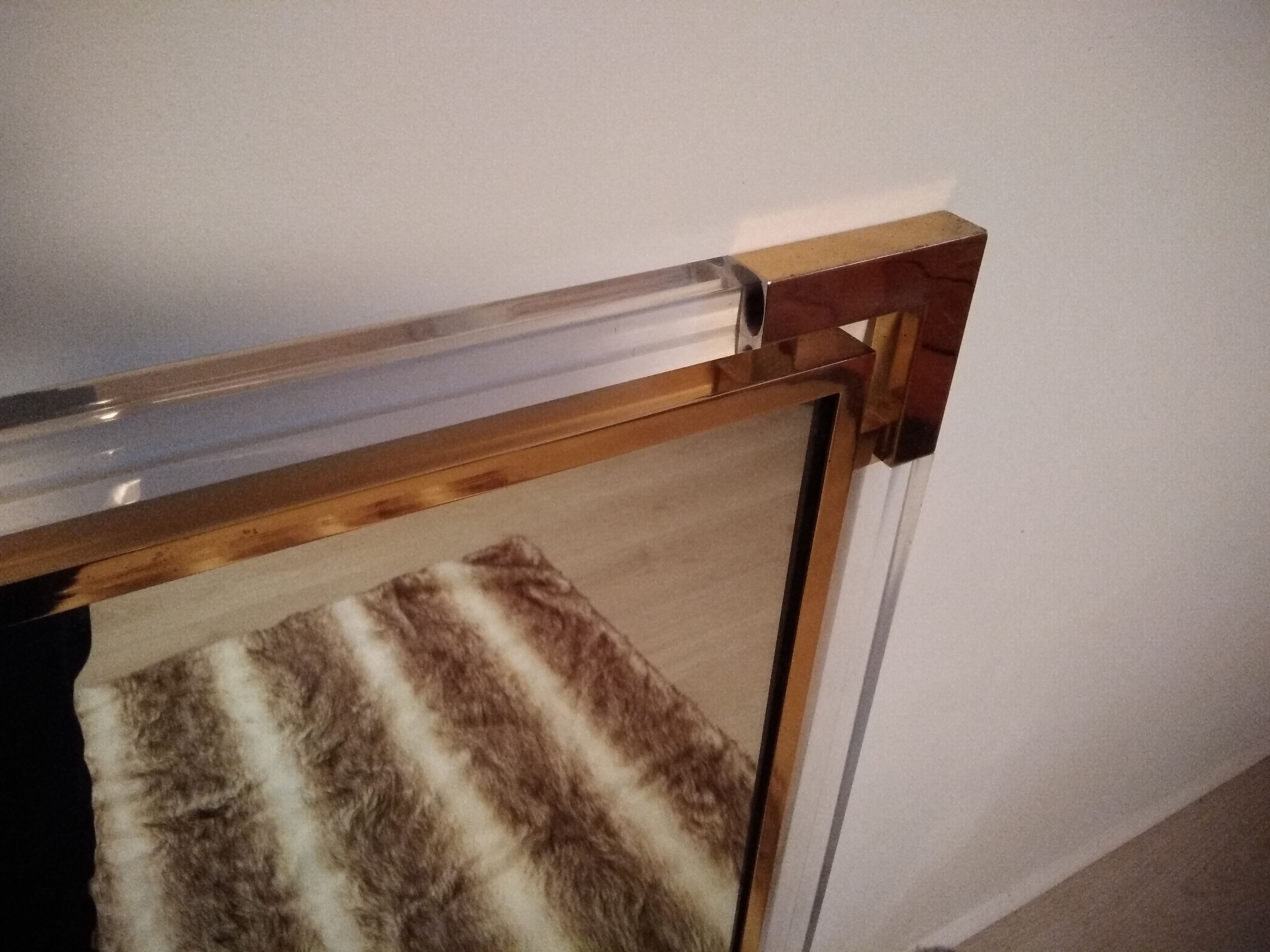 Mirror by Guy Lefevre for House Jansen 80x100cm