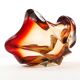 Bol Sommerso de Murano, en verre, design de F. Poli, Italie, années 1950.