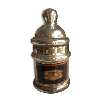 Small jar with mercurise glass lid