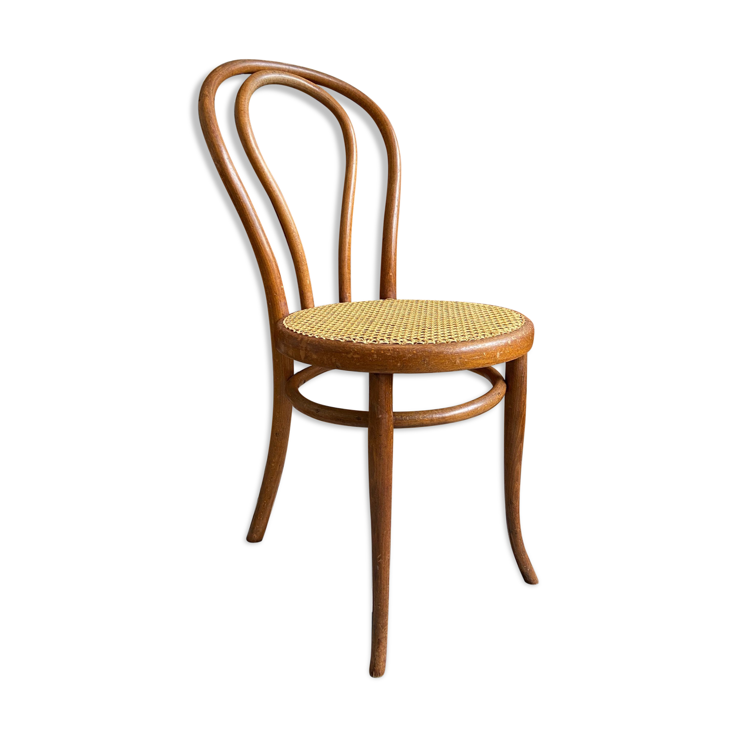 Thonet chair No.218 in beech and canning 30'