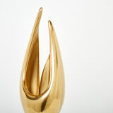 Lamp Michel Armand gilded bronze 1970