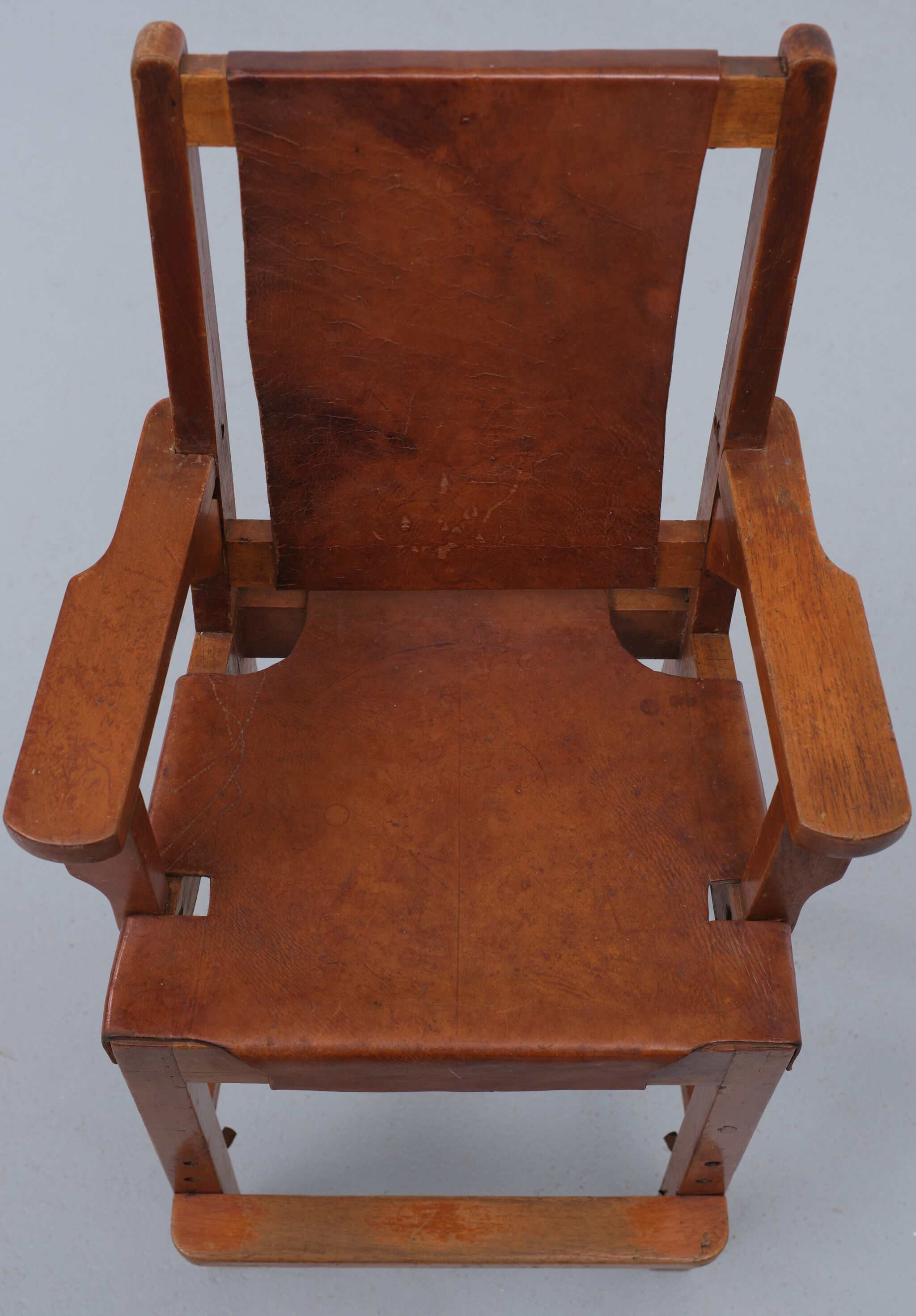 Modernist high chair 1940s dutch