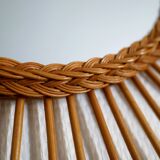 Mirror rattan galaxy 79x67cm